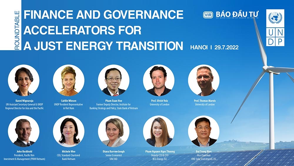 UNDP roundtable to tackle energy transition financing