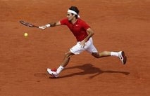 Federer at peace with age and ranking