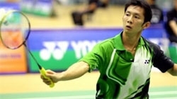 tien minh wins world badminton championships second round