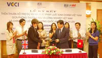 UK and Vietnam cooperate on Business Law Review project