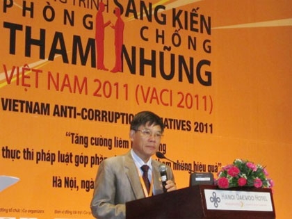 Anti-corruption initiatives for 2011 awarded