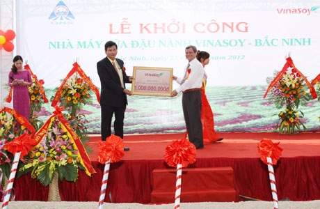 Vietnam has the fifth biggest soybean milk plant