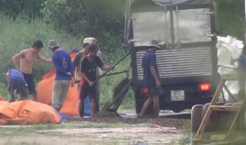 dirty tea sourced from binh duong sold in hcmc