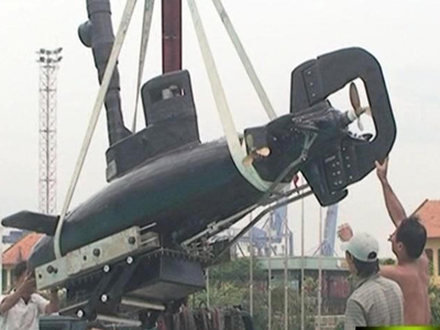 vietnamese mini submarines shipped to malaysia