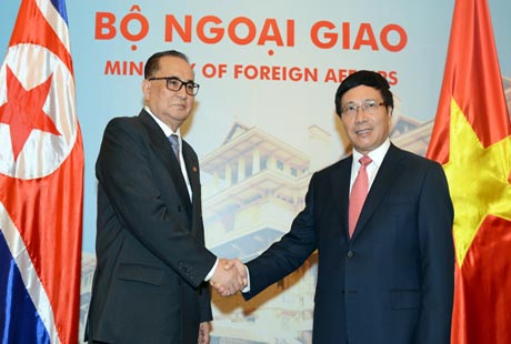 vietnam dprk talk bilateral ties