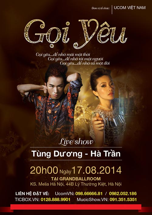 Vietnam top singers team up for live show