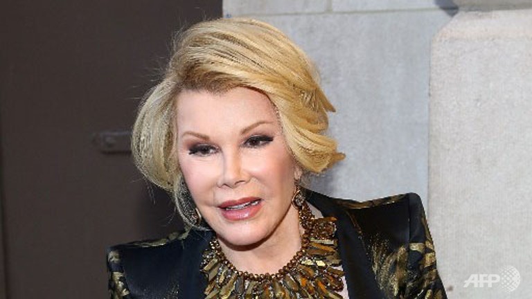 joan rivers serious in new york hospital