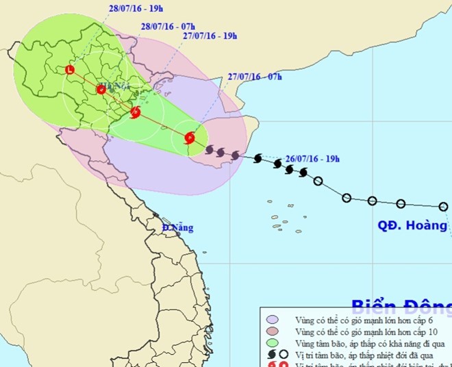 7 9 storms and tropical depressions to hit east sea this year