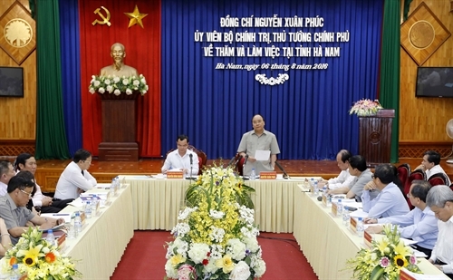 pm urges ha nam to use hi tech agriculture
