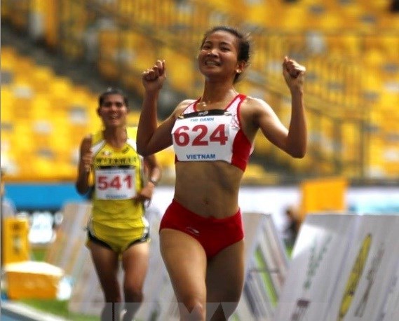 sea games 29 runner nguyen thi oanh bags one more gold