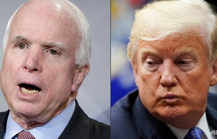 John McCain and Donald Trump: No love lost
