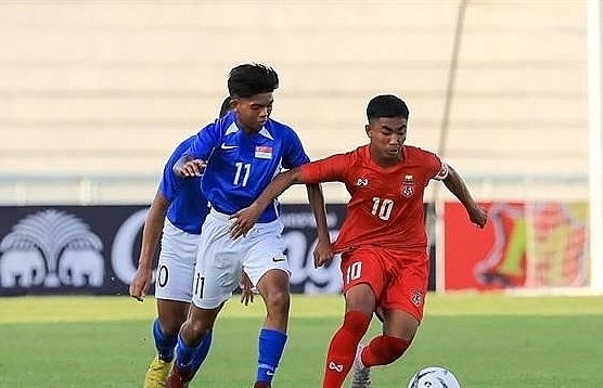 vietnam defeat singapore at aff u15 championship