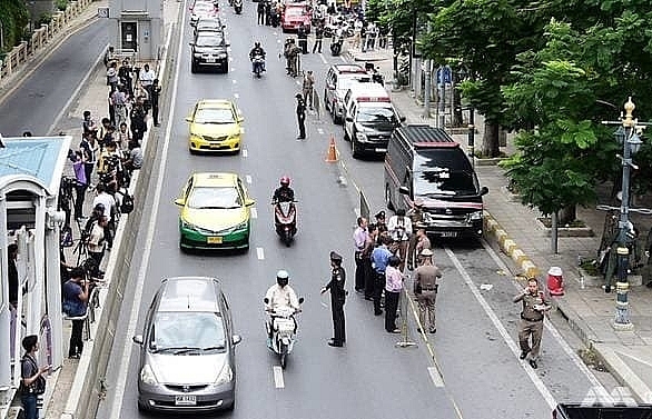 Six bombs explode in Bangkok as city hosts major security summit