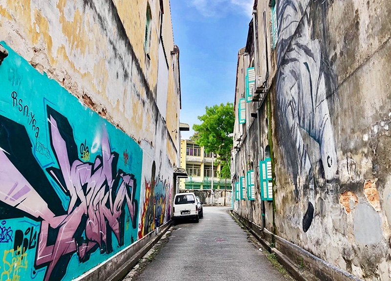 street art in penang