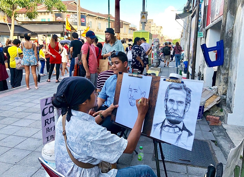 street art in penang