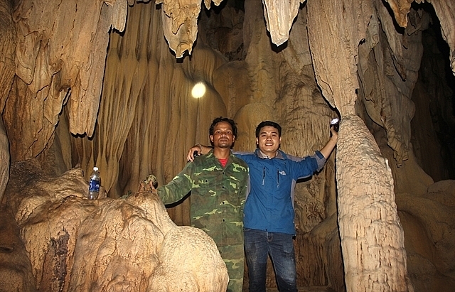 new cave discovered in quang tri