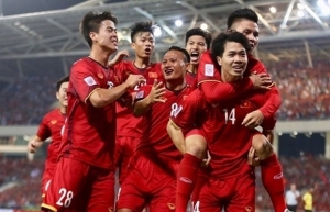 Vietnam retain 92nd spot in latest FIFA rankings