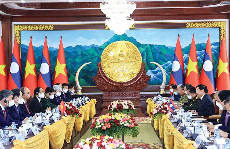 Vietnam and Laos have reaffirmed their special bond through a raft of new agreements