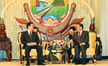 Laos relationship to climb to new level