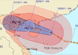 typhoon nesat to strike northern region