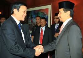 president visit to lift cooperation with malaysia