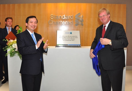 standard chartered bank vietnam ltd opens its new head office
