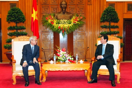 pm dung welcomes new korean ambassador