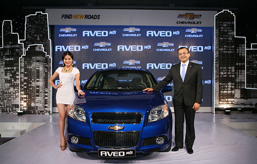 chevrolet introduces all new aveo 2013 in vietnam