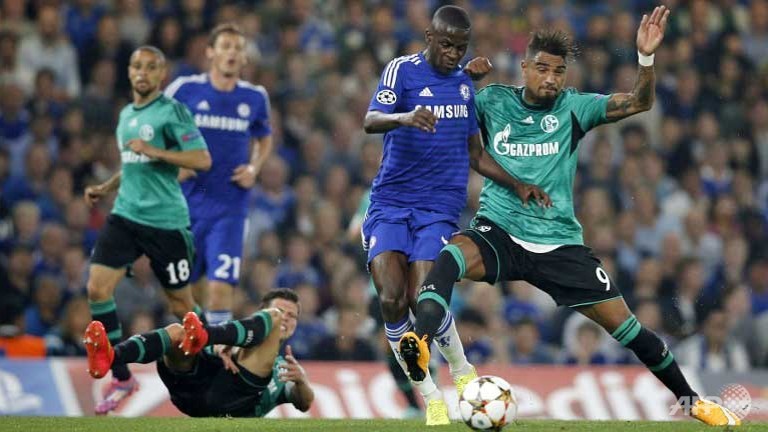 chelsea frustrated as schalke earns a point