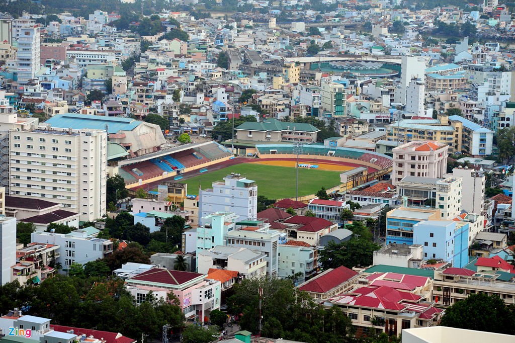 Thành phố biển đẹp nhất Việt Nam nhìn từ trên cao