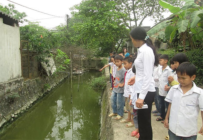 over 1600 hanoi pupils educated to promote awareness on water conservation