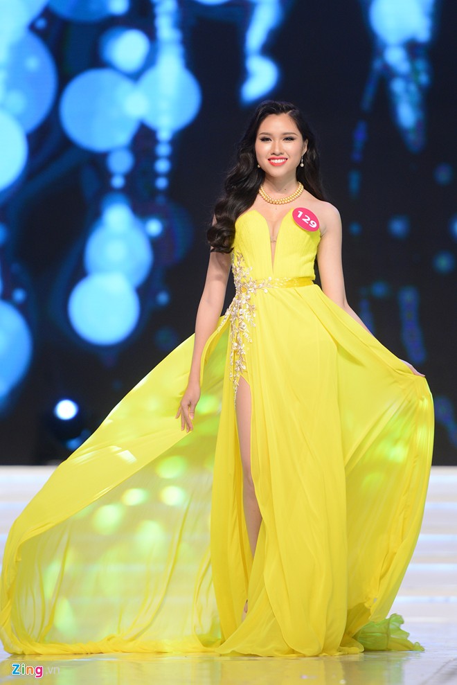 Miss Universe Vietnam contestants shine in evening gown