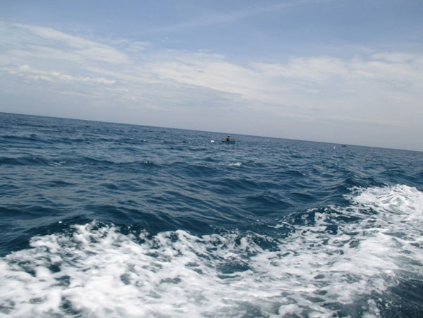 Ly Son Island, An Binh Islands, boat