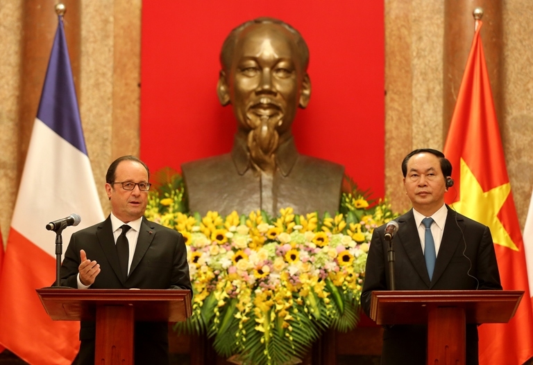 vietnam france agree law abiding principle at sea must be respected