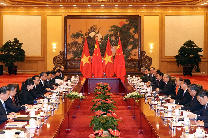 vn china pms agree to control settle differences and emerging issues satisfactorily