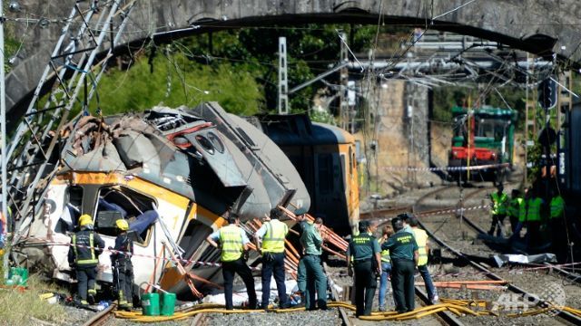 spanish crash train going four times speed limit black boxes