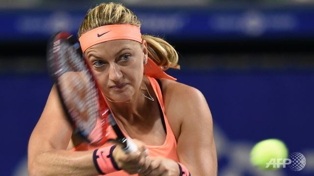 former champion kvitova makes winning start in tokyo