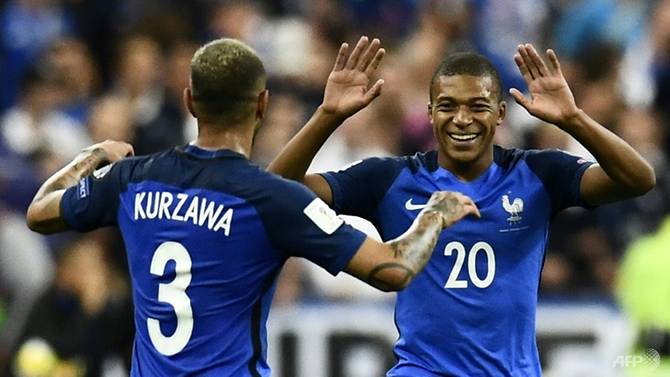 mbappe wraps up big france win as ronaldo bags hat trick