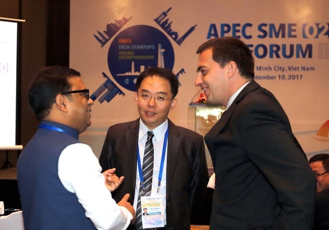 apec forum agrees to foster small and medium sized firms