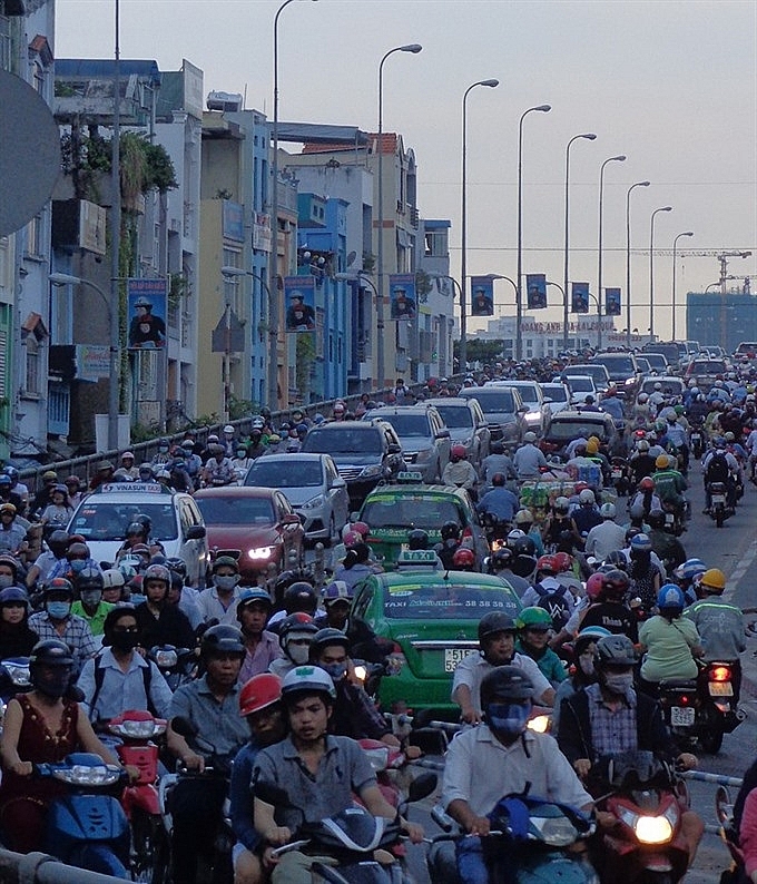 hcm city to build more roads to unclog highly congested south