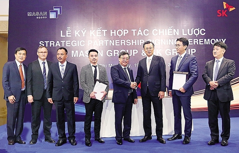 Similar paths led SK and Masan into new strategic partnership