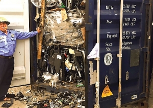 MONRE detects 158 illegal scrap importers