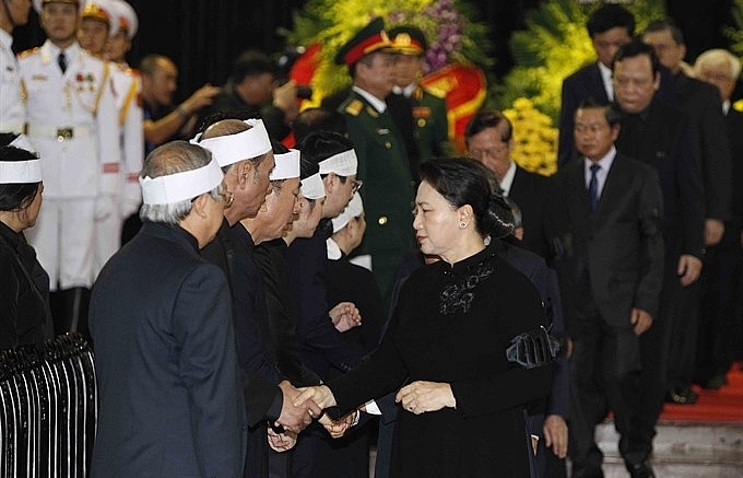 Party, State, NA, Gov’t leaders pay tribute to President Quang
