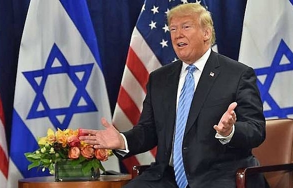 Trump pledges Mideast peace plan within months