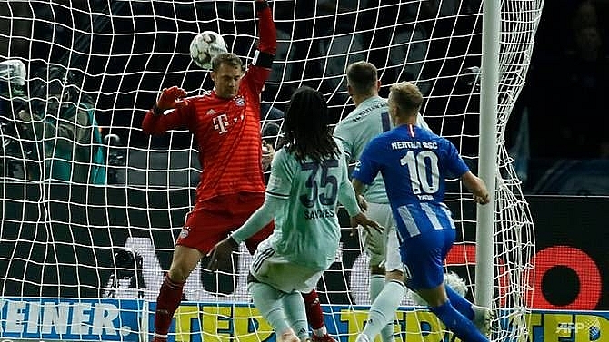 duda strikes again as bayern suffer shock defeat in berlin