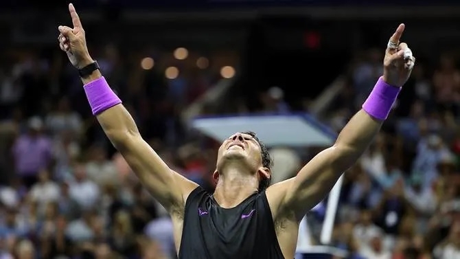 nadal wins 19th grand slam title in five set us open thriller