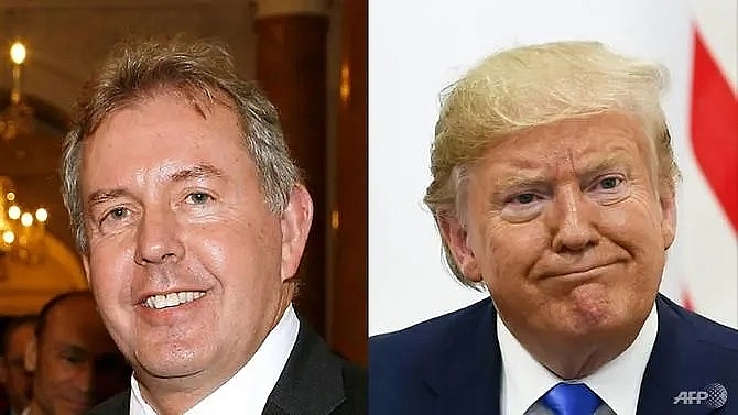 former british diplomat targeted by trump made a lord