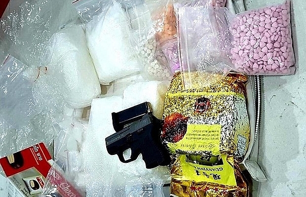 HCM City: Police bust ring trafficking drugs from Cambodia