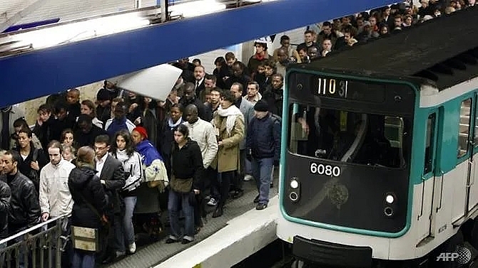 paris braces for massive metro strike over pension reform