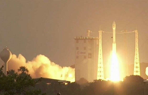 thailand launches first security satellite into space